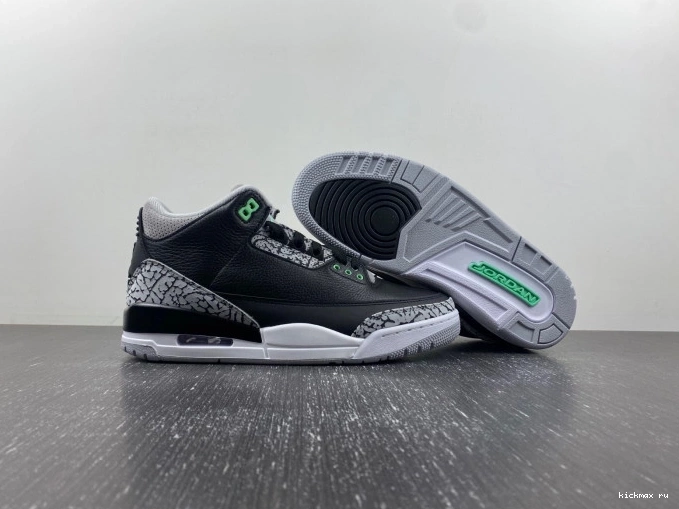Rep Kickmax CT8532-031 3 Green Glow Air Jordan 0715